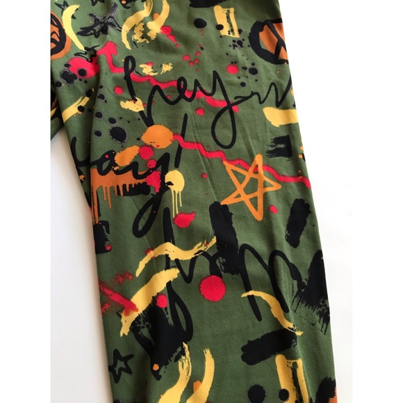 It’s Fashions Multicolored Leggings Size Large (Juniors) - Picture 7 of 7